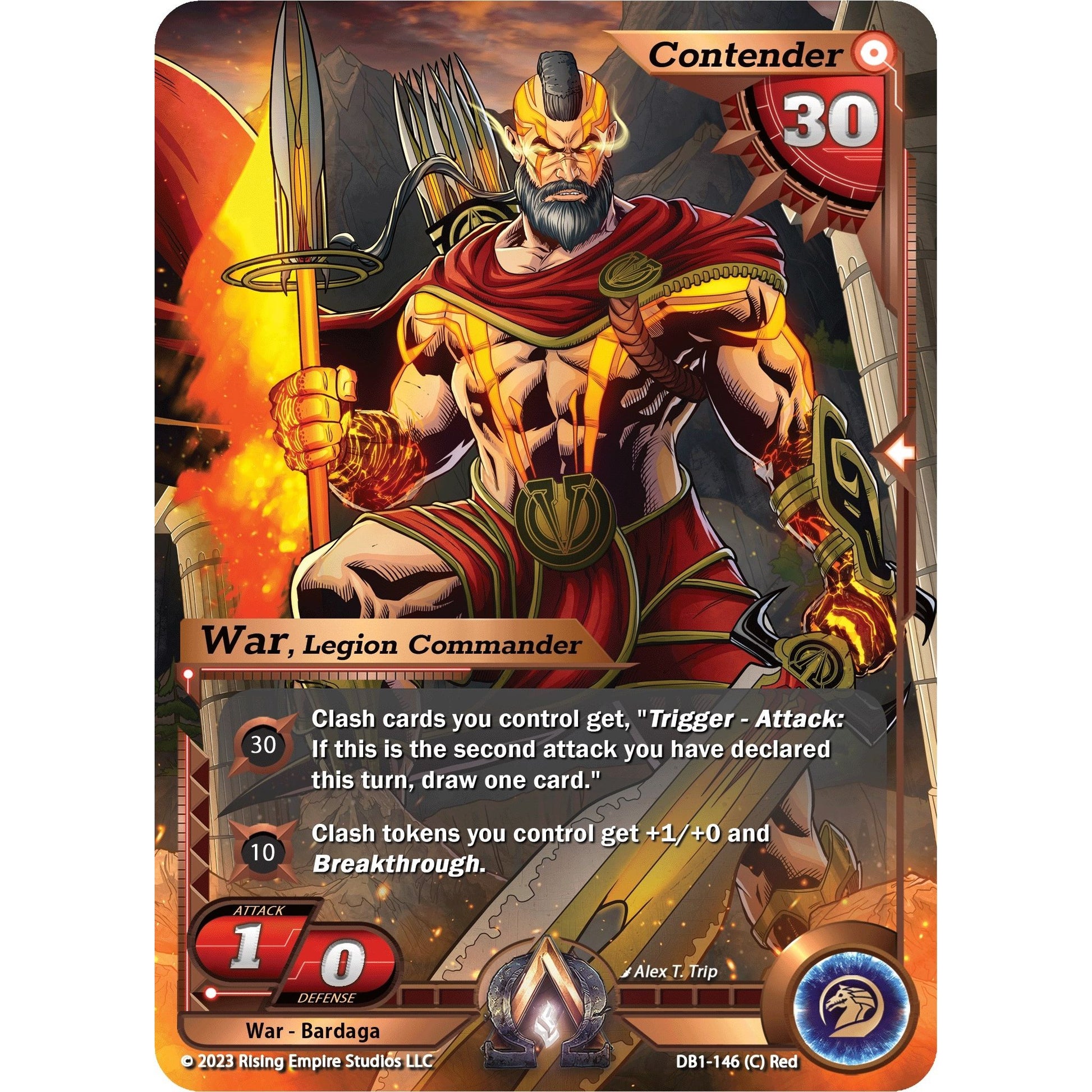 Image for War, Legion Commander (DB1-146) (DB1) - Alpha Clash