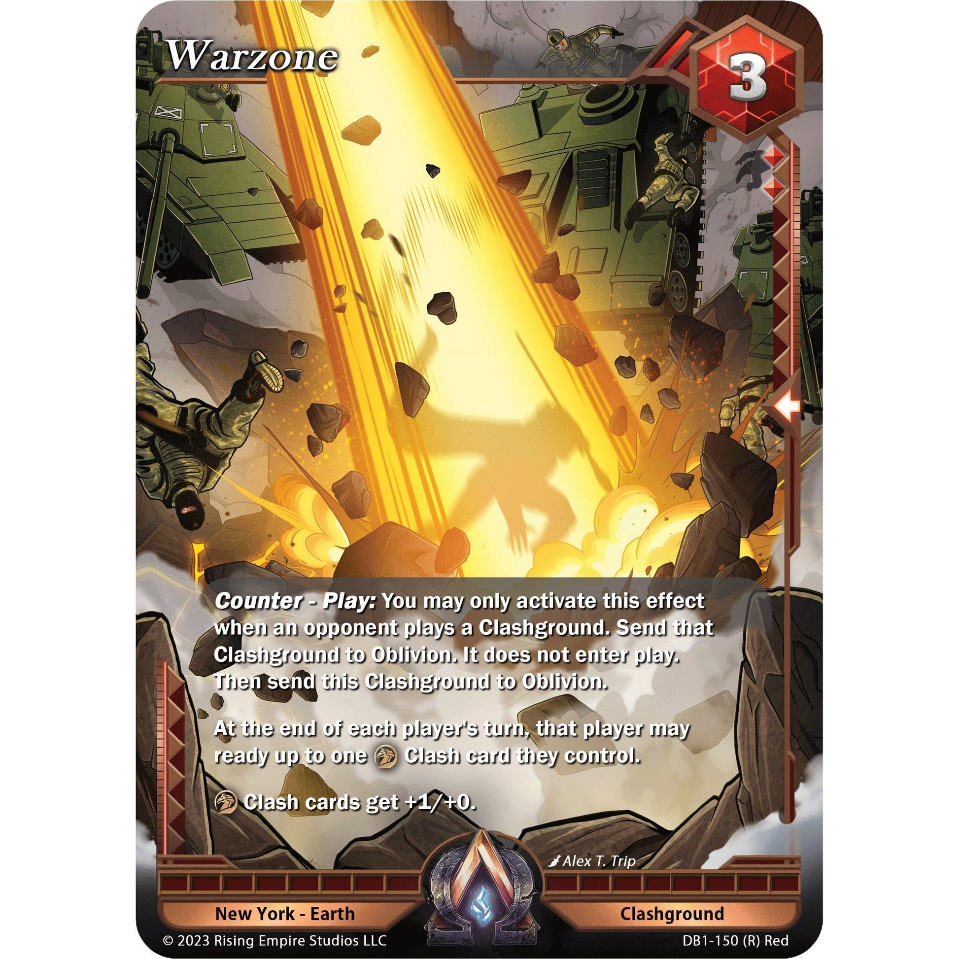 Image for Warzone (DB1-150) (DB1) - Alpha Clash