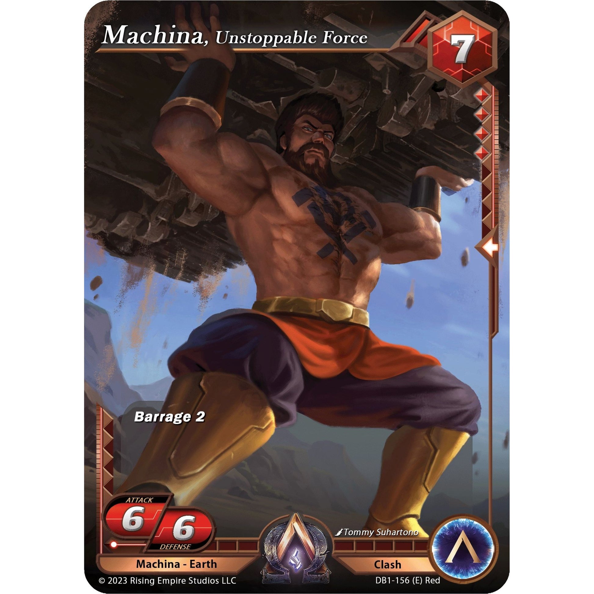 Image for Machina, Unstoppable Force (DB1-156) (DB1) - Alpha Clash
