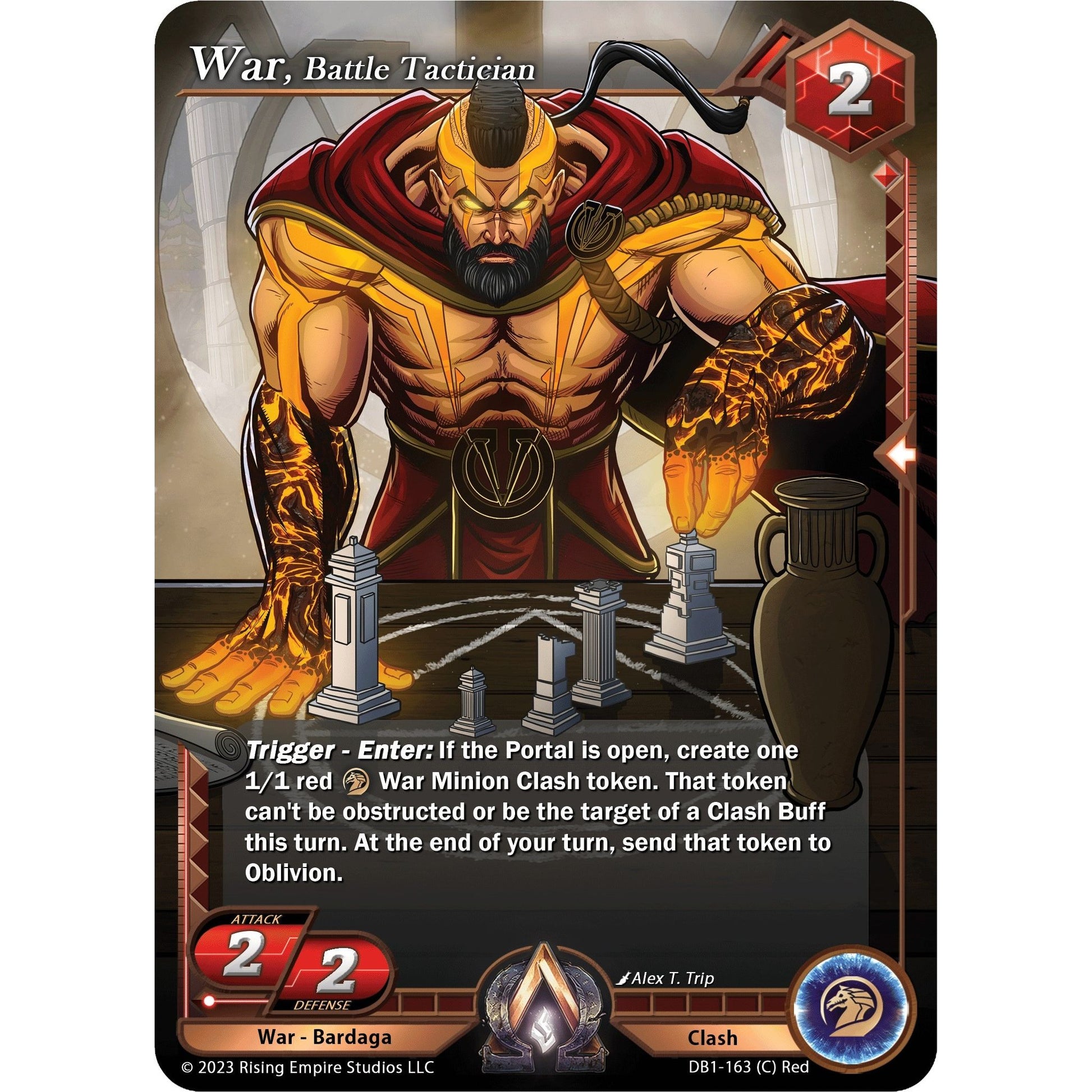 Image for War, Battle Tactician (DB1-163) (DB1) - Alpha Clash