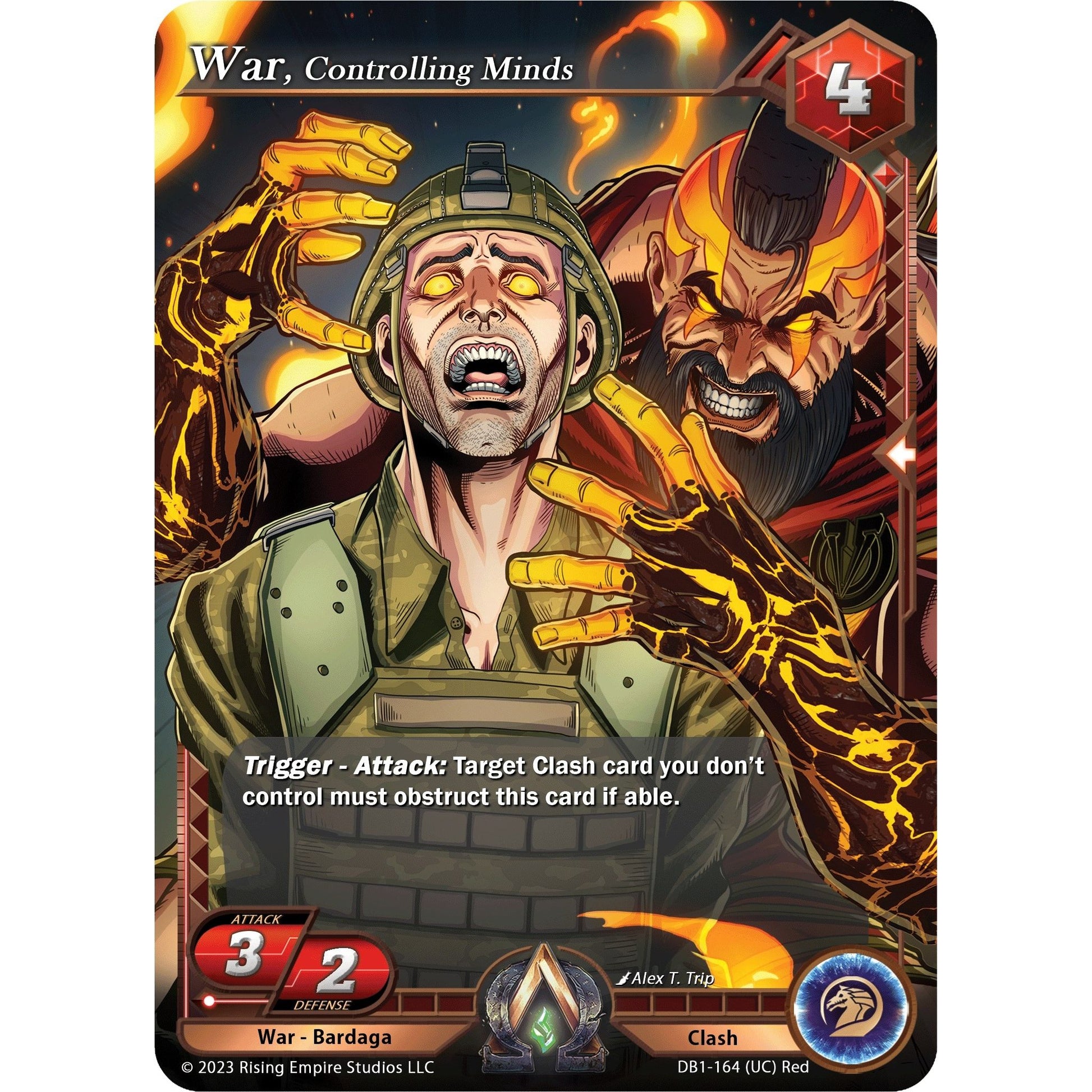 Image for War, Controlling Minds (DB1-164) (DB1) - Alpha Clash