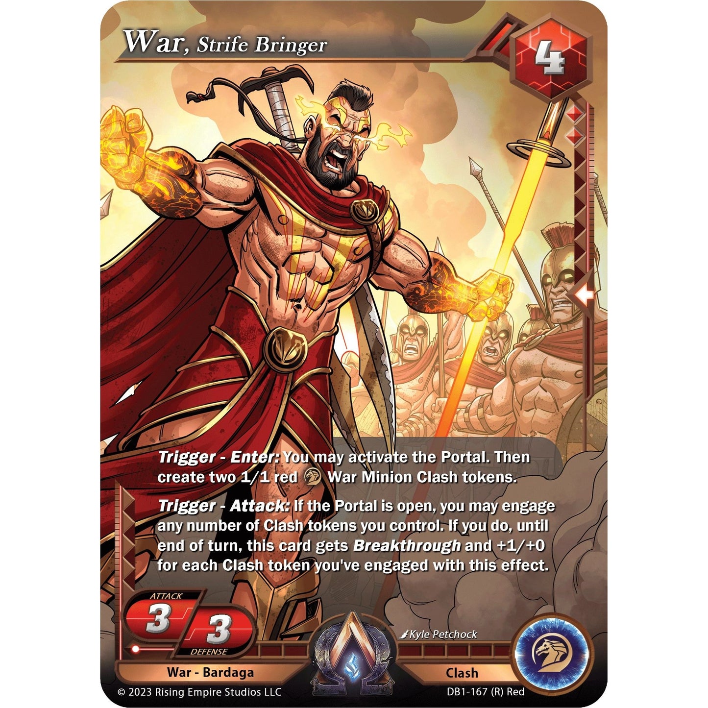 Image for War, Strife Bringer (DB1-167) (DB1) - Alpha Clash