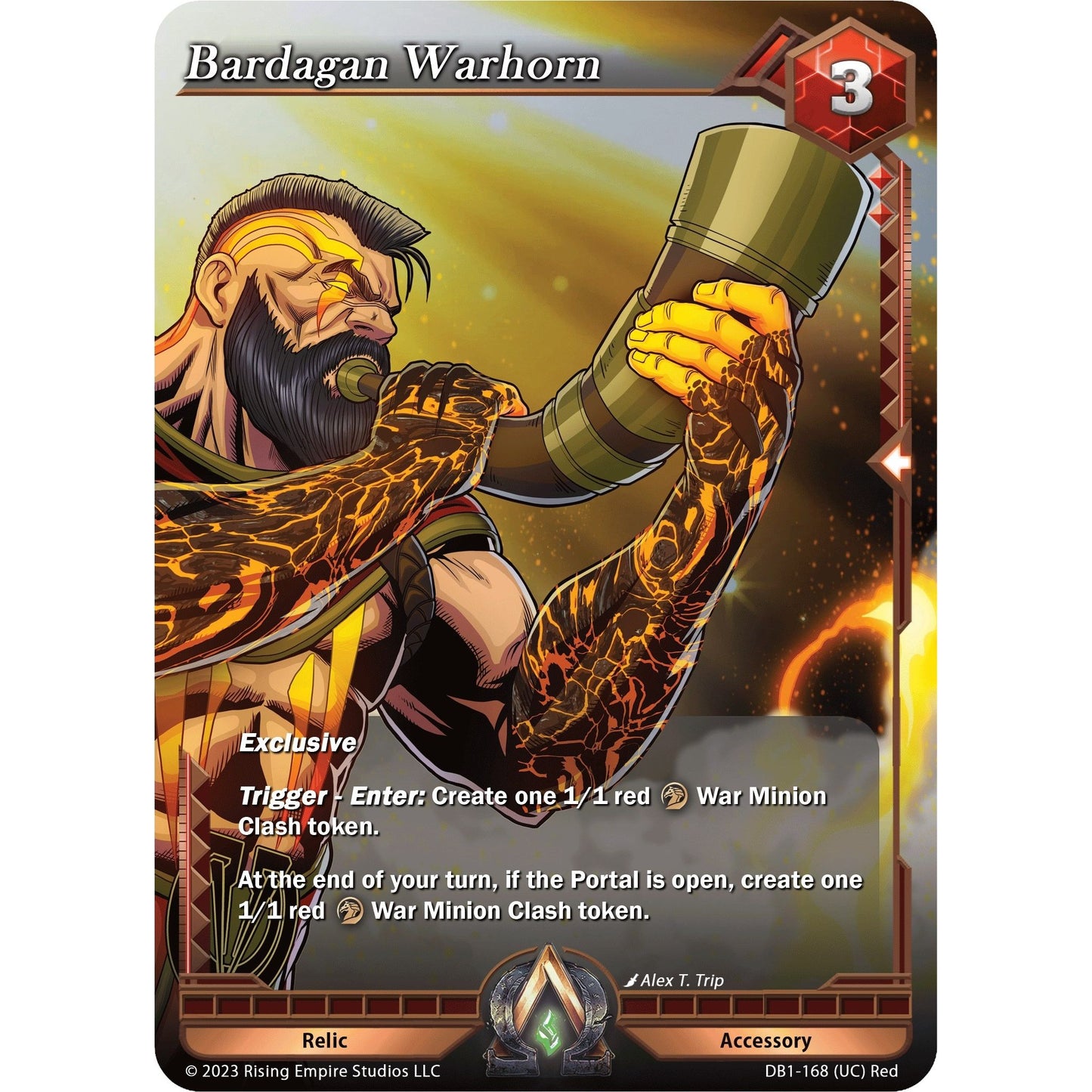 Image for Bardagan Warhorn (DB1-168) (DB1) - Alpha Clash