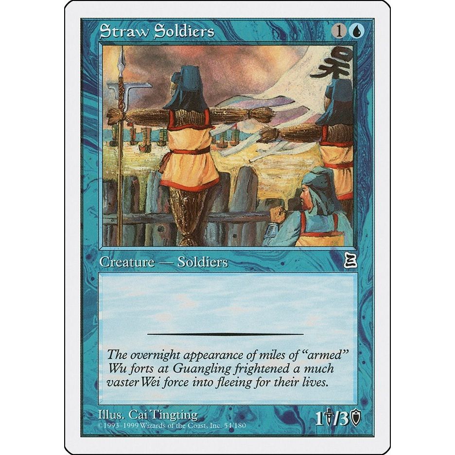 Image for Straw Soldiers (54) (PTK) - Magic: The Gathering