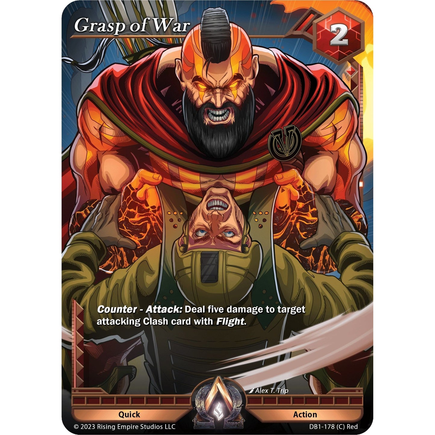 Image for Grasp of War (DB1-178) (DB1) - Alpha Clash