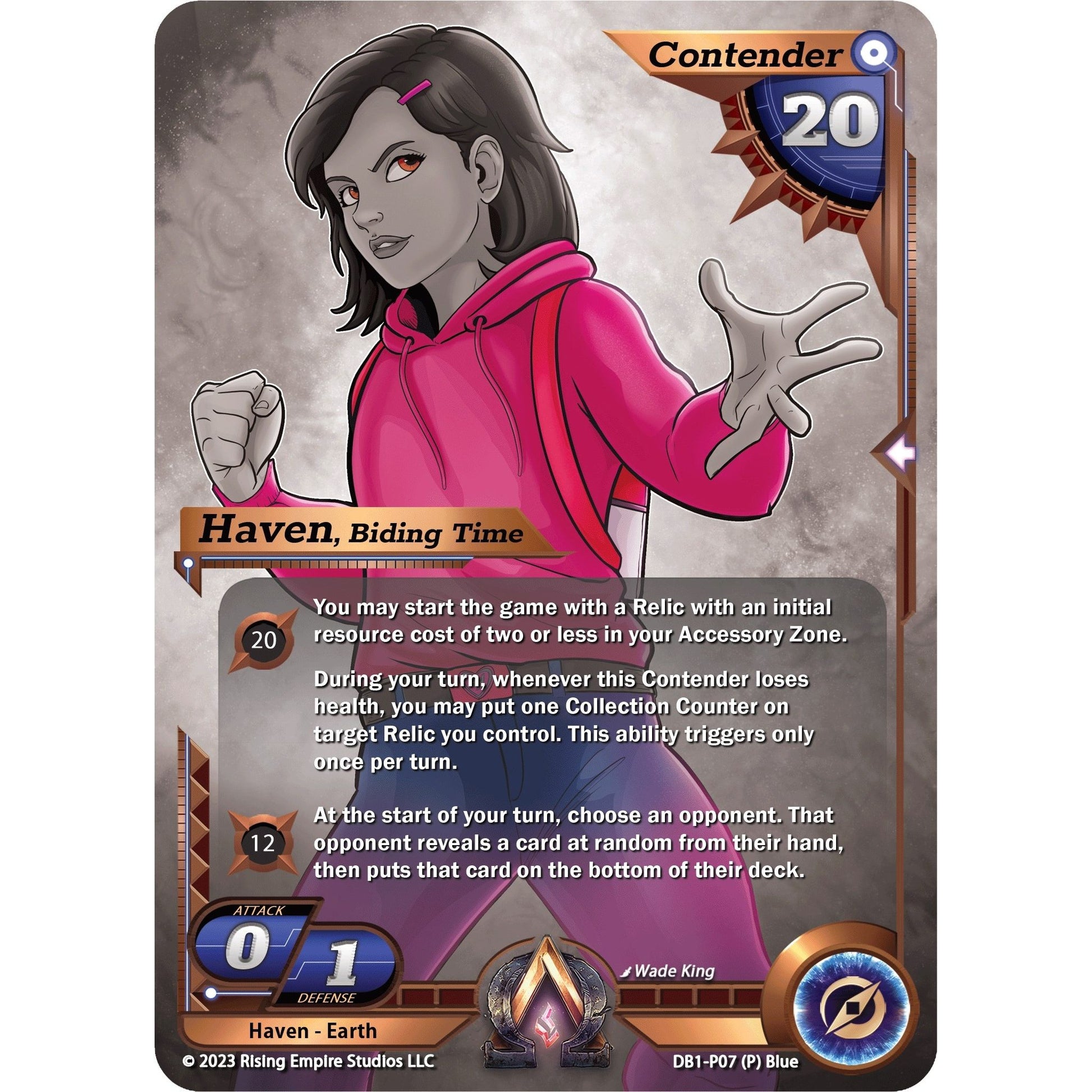 Image for Haven, Biding Time (Monochrome) (DB1-P08) (DB1) - Alpha Clash