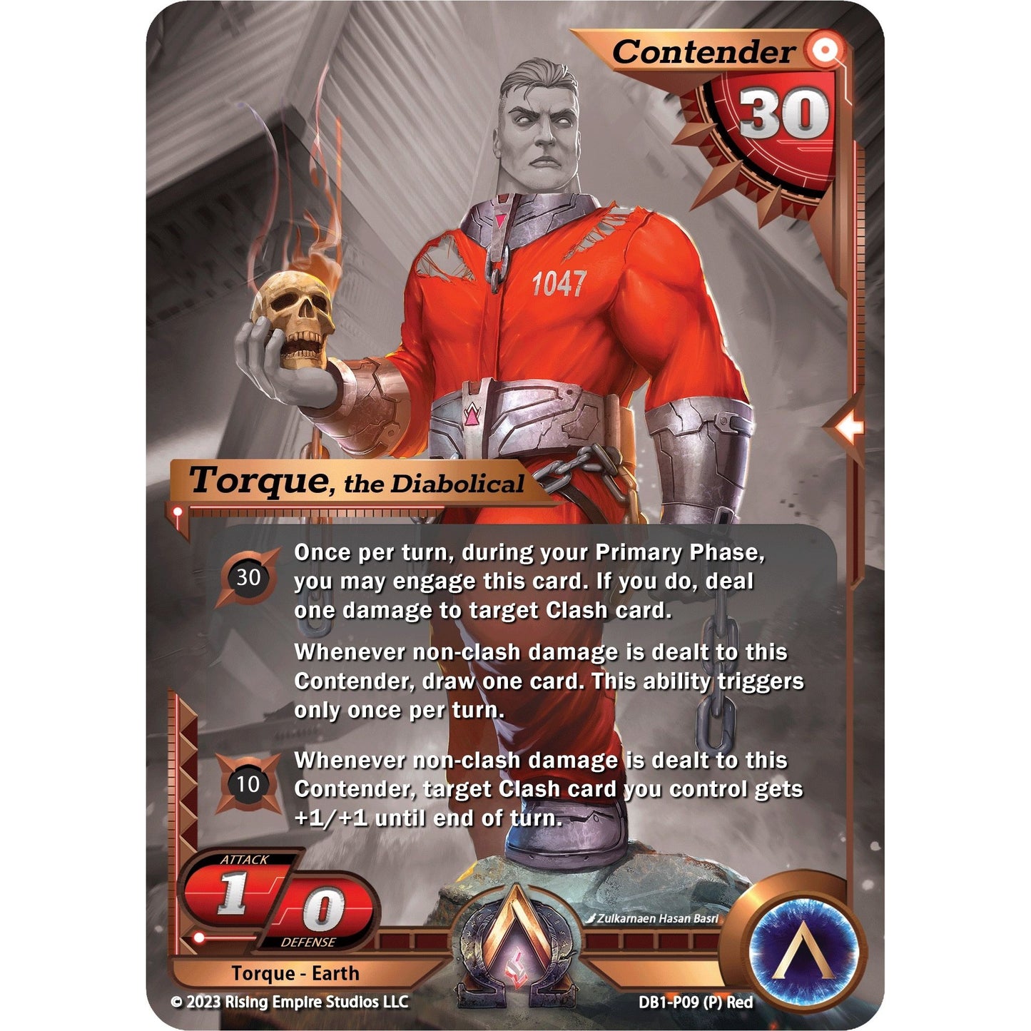 Image for Torque, the Diabolical (Monochrome) (DB1-P09) (DB1) - Alpha Clash
