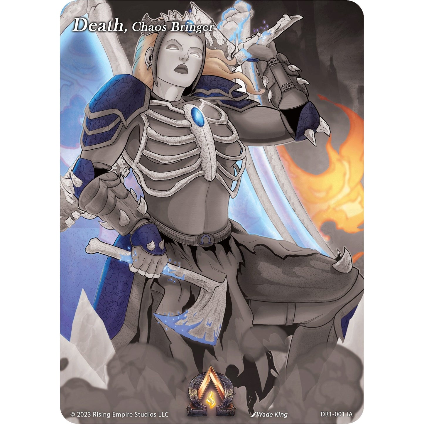 Image for Death, Chaos Bringer (Iconic Art) (DB1-001 IA) (DB1) - Alpha Clash