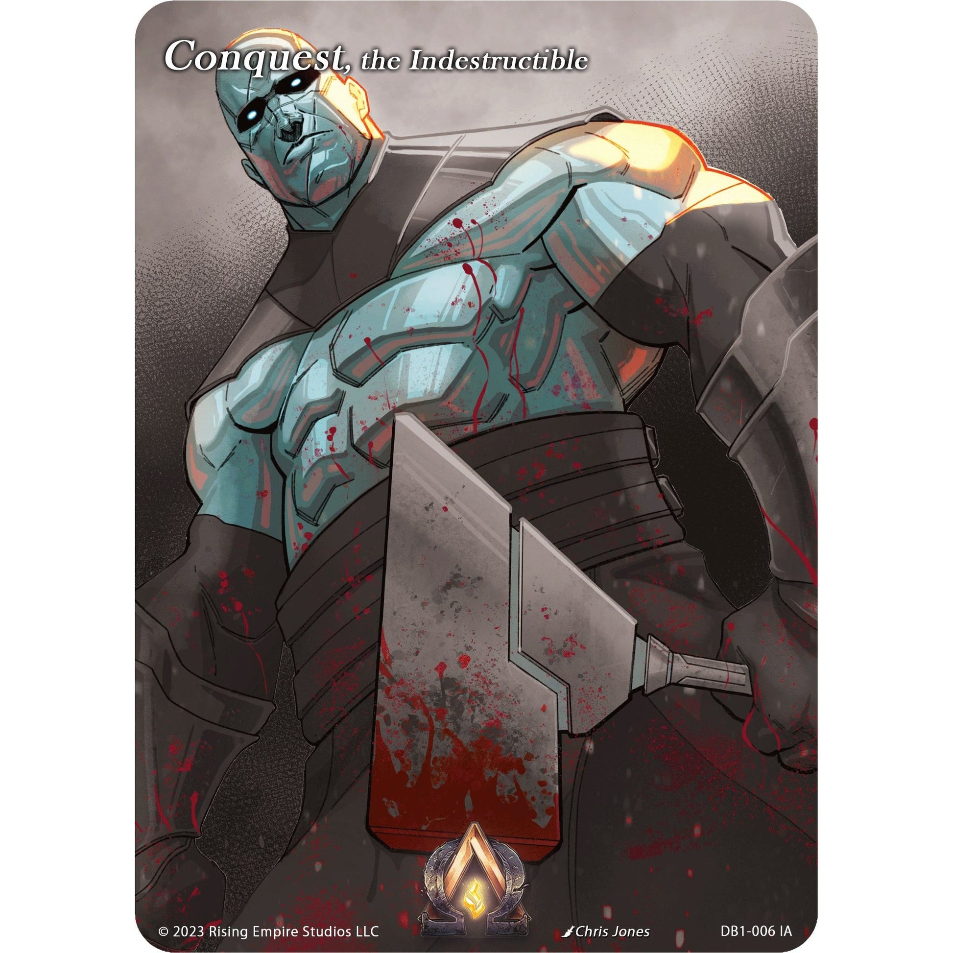 Image for Conquest, the Indestructible (Iconic Art) (DB1-006 IA) (DB1) - Alpha Clash