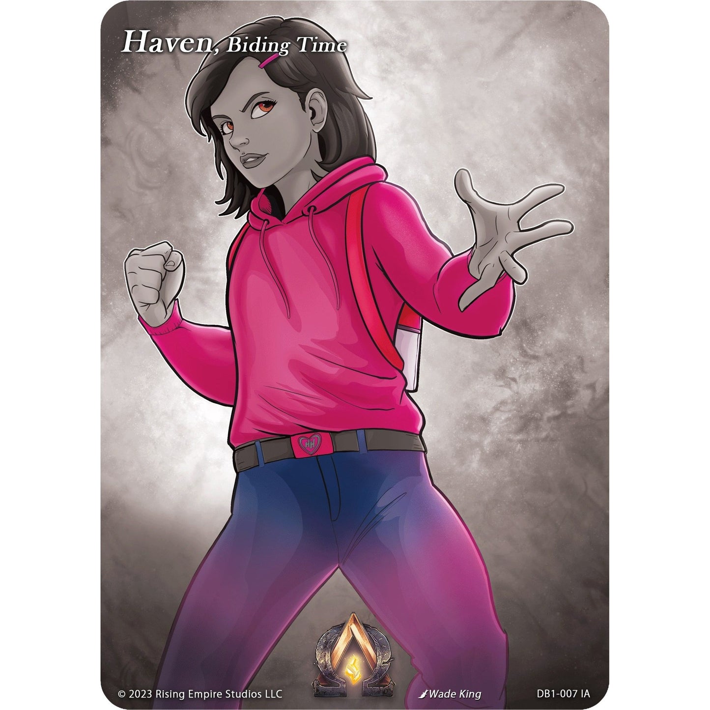 Image for Haven, Biding Time (Iconic Art) (DB1-007 IA) (DB1) - Alpha Clash