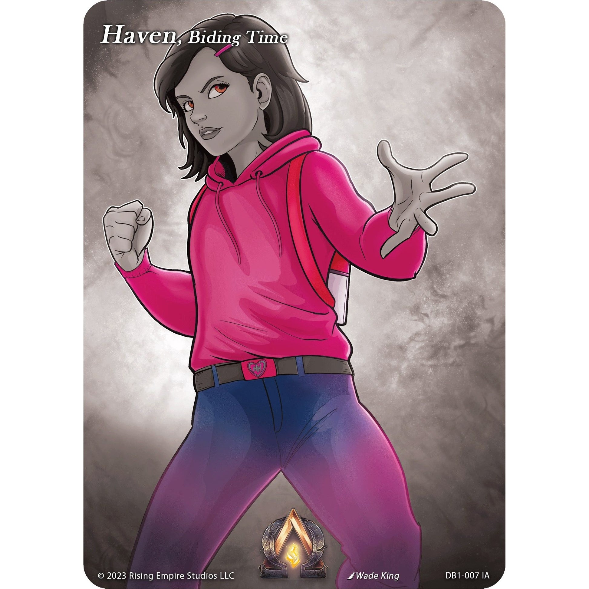 Image for Haven, Biding Time (Iconic Art) (DB1-007 IA) (DB1) - Alpha Clash