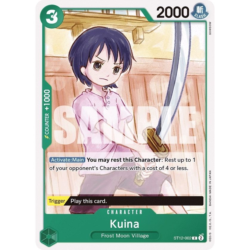 Image for Kuina (ST12-002) (ST-12) - One Piece Card Game