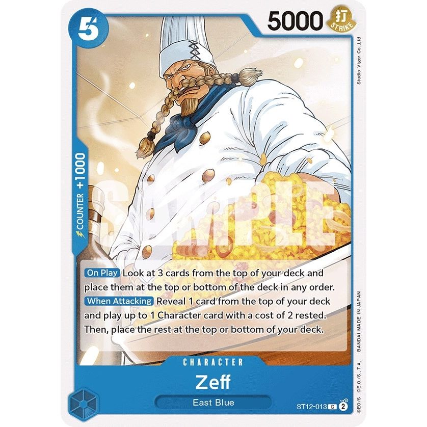 Image for Zeff (ST12-013) (ST-12) - One Piece Card Game