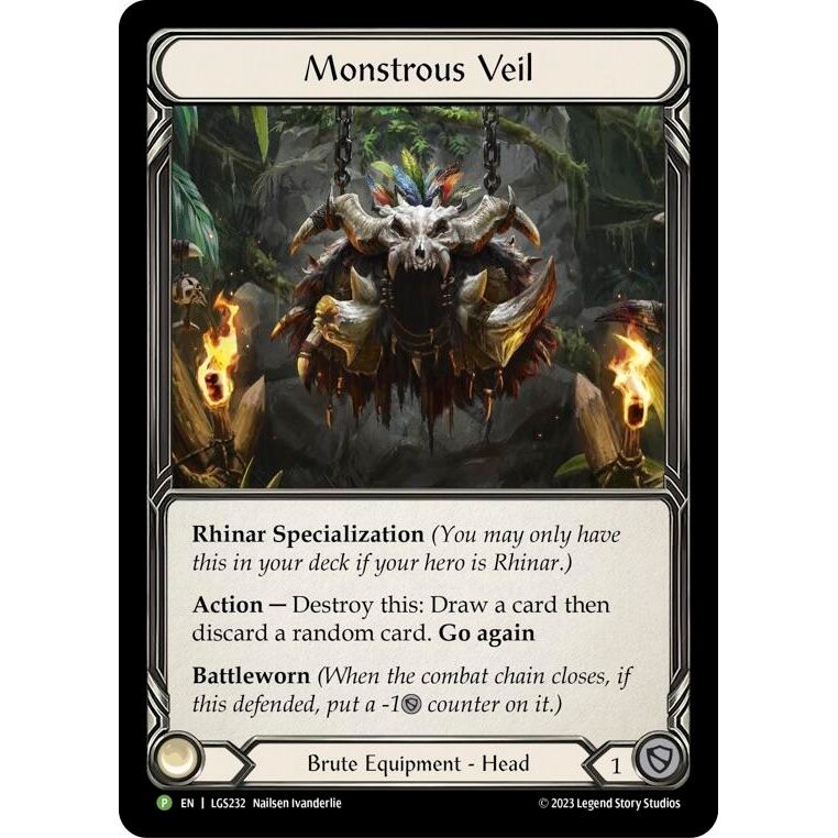 Image for Monstrous Veil - LGS232 (LGS232) (PR) - Flesh and Blood TCG