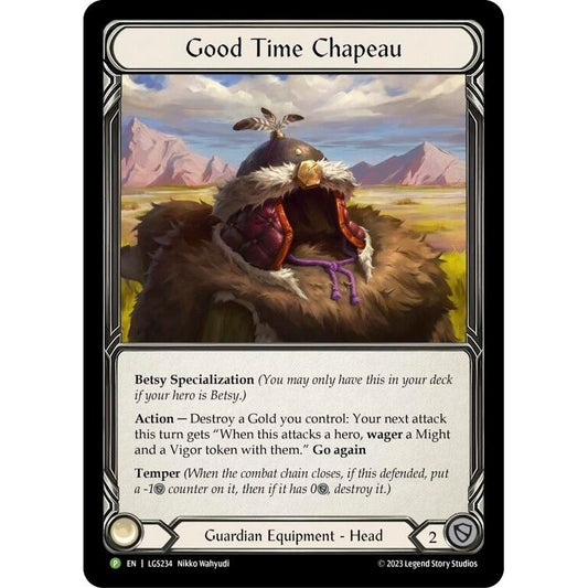 Image for Good Time Chapeau - LGS234 (LGS234) (PR) - Flesh and Blood TCG