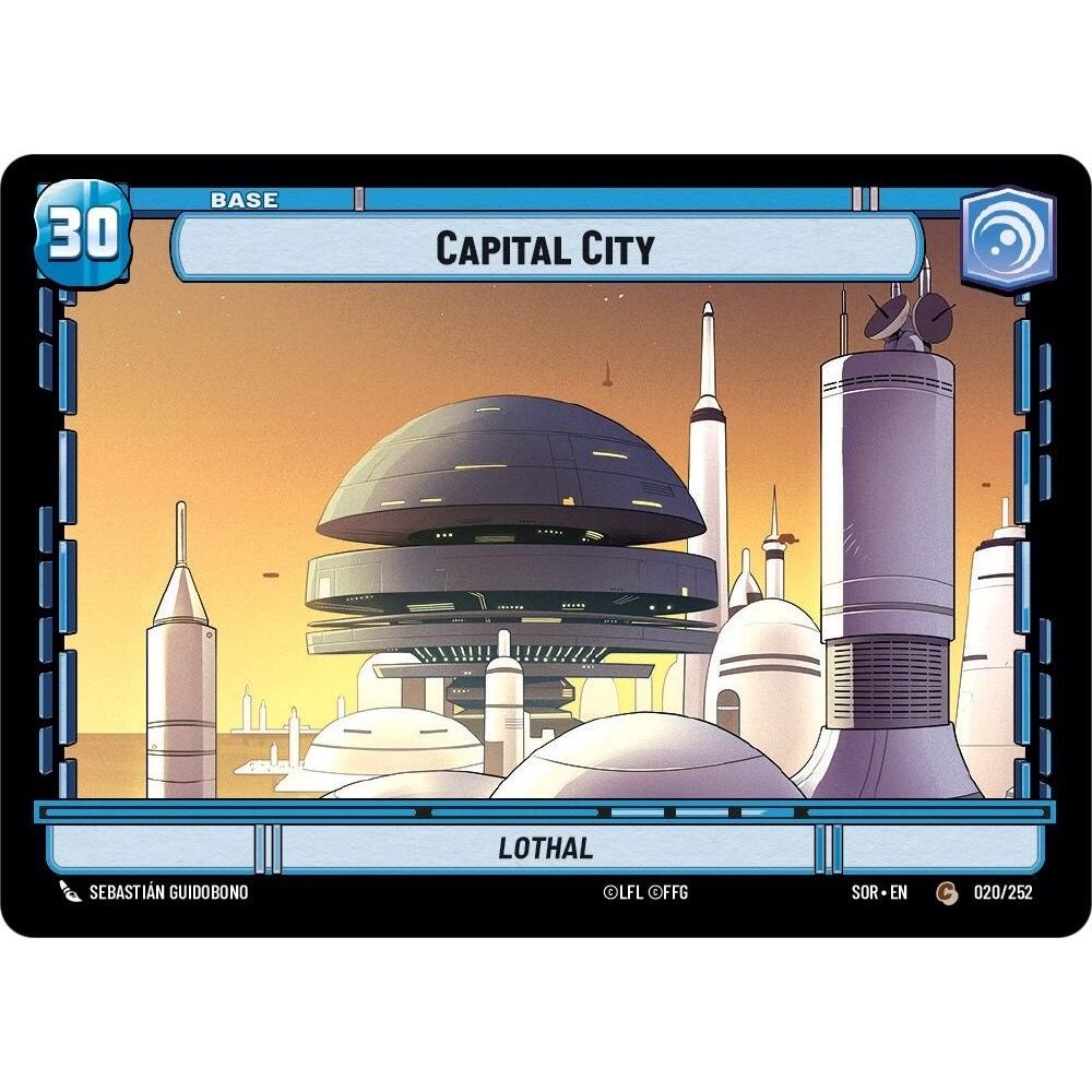 Image for Capital City // Shield (20 // T02) (SOR) - Star Wars: Unlimited