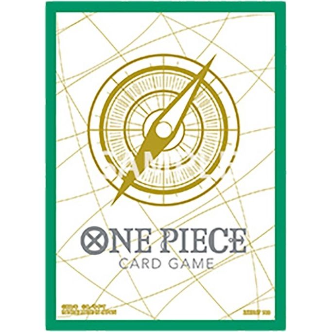 Image for One Piece Card Game Official Sleeves: Assortment 5 - Standard Green (70-Pack) - Card Sleeves