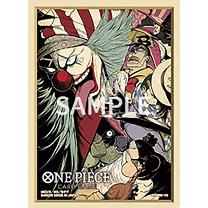 Image for One Piece Card Game: Official Card Sleeve Limited Edition - Buggy (70-Pack) - Card Sleeves
