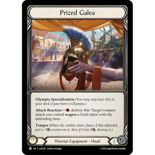 Image for Prized Galea - LGS236 (LGS236) (PR) - Flesh and Blood TCG