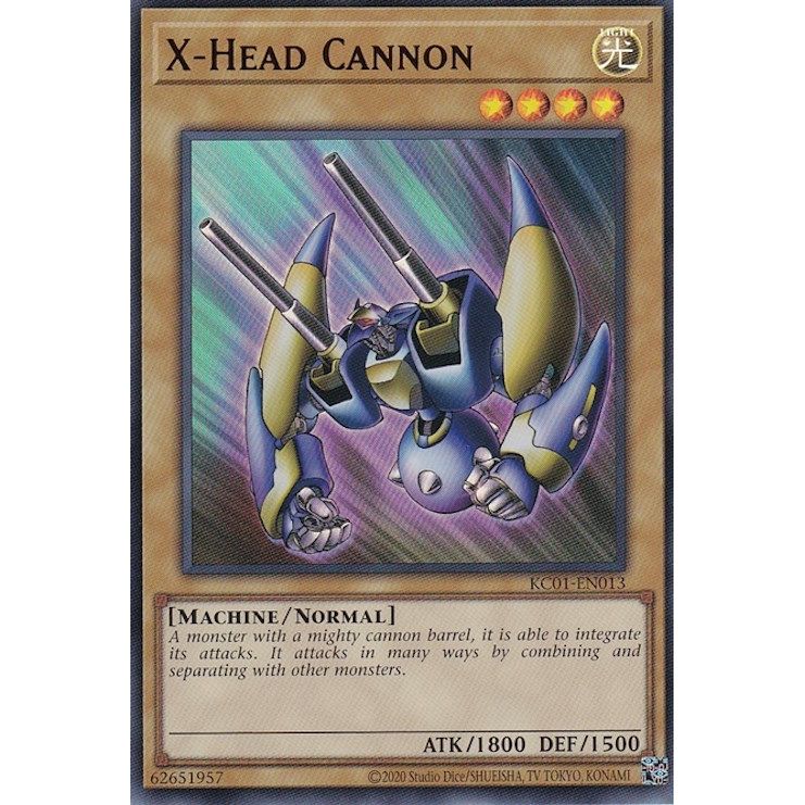 Image for X-Head Cannon (Japanese Artwork) (KC01-EN013) (KC01) - YuGiOh