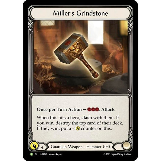 Image for Miller's Grindstone - LGS240 (LGS240) (PR) - Flesh and Blood TCG