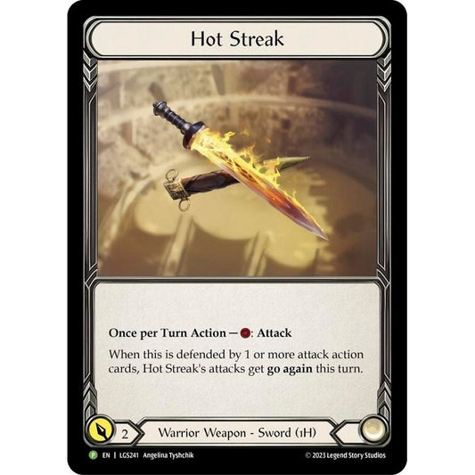 Image for Hot Streak - LGS241 (LGS241) (PR) - Flesh and Blood TCG