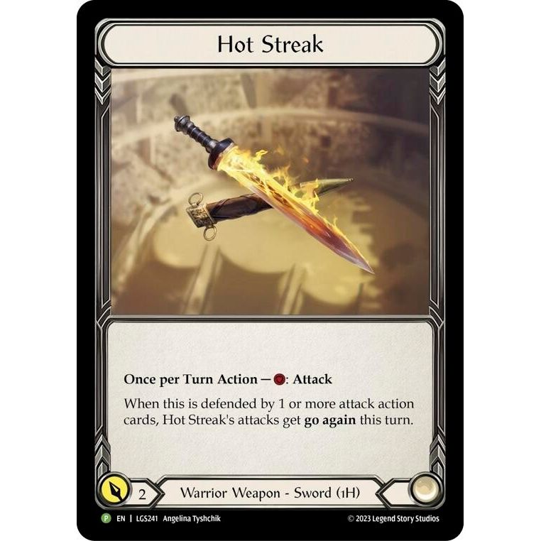 Image for Hot Streak - LGS241 (LGS241) (PR) - Flesh and Blood TCG