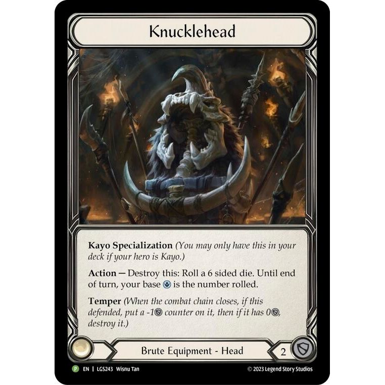 Image for Knucklehead - LGS243 (LGS243) (PR) - Flesh and Blood TCG