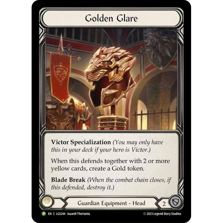 Image for Golden Glare - LGS244 (LGS244) (PR) - Flesh and Blood TCG