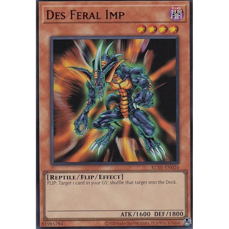 Image for Des Feral Imp (KC01-EN026) (KC01) - YuGiOh