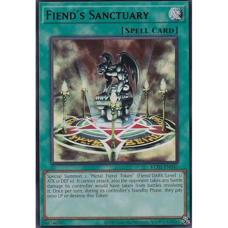 Image for Fiend's Sanctuary (Japanese Artwork) (KC01-EN047) (KC01) - YuGiOh