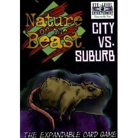 Image for Nature of the Beast: City vs Suburb Card Game - Boardgames