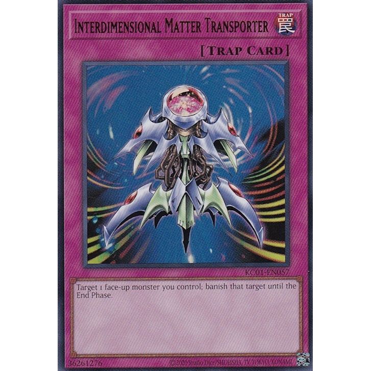 Image for Interdimensional Matter Transporter (KC01-EN057) (KC01) - YuGiOh