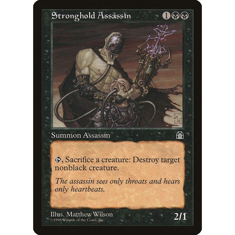 Image for Stronghold Assassin (STH) - Magic: The Gathering