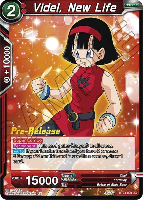 Image for Videl, New Life (BT24-020) (BT24_PR) - Dragon Ball Super: Masters