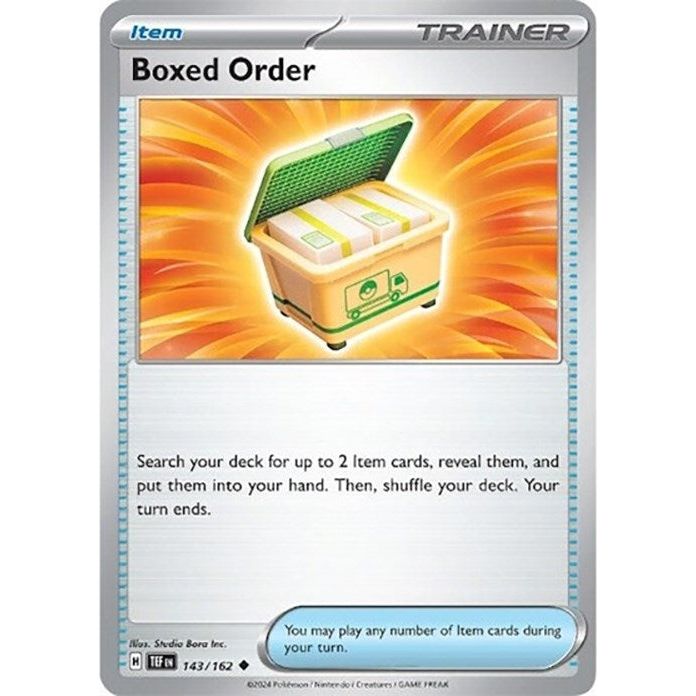 Image for Boxed Order (143/162) (TEF) - Pokemon