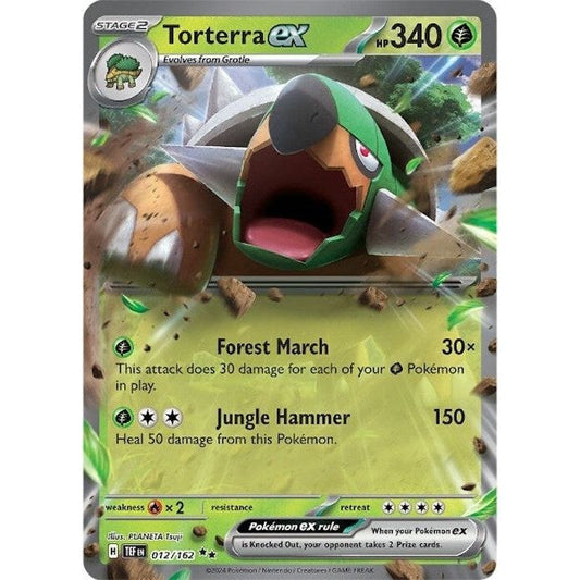 Image for Torterra ex (012/162) (TEF) - Pokemon