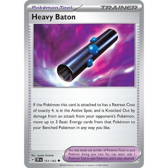 Image for Heavy Baton (151/162) (TEF) - Pokemon