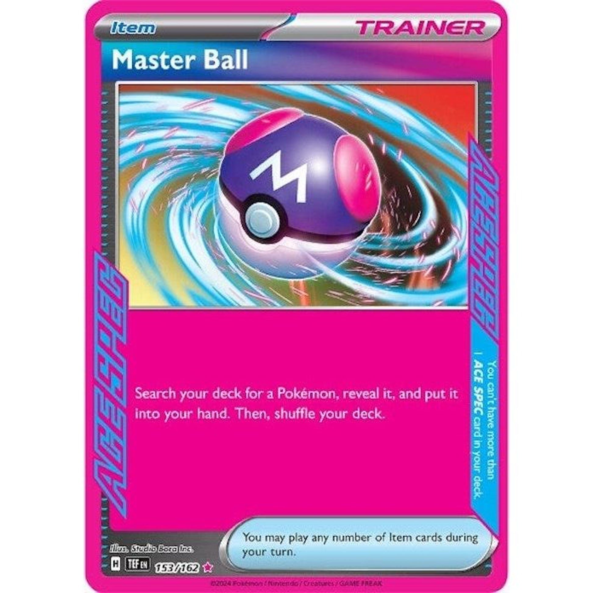 Image for Master Ball (153/162) (TEF) - Pokemon