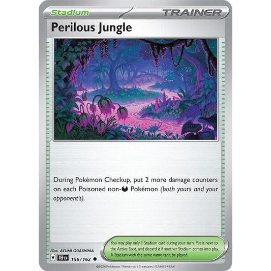 Image for Perilous Jungle (156/162) (TEF) - Pokemon