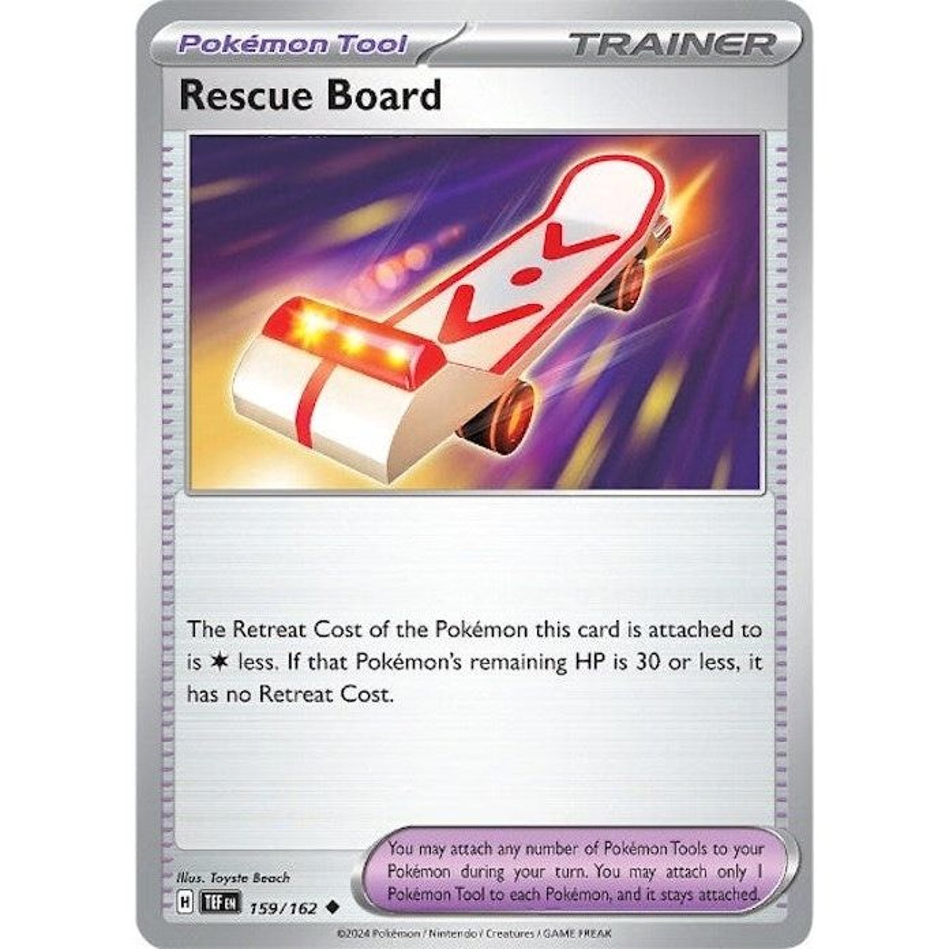 Image for Rescue Board (159/162) (TEF) - Pokemon