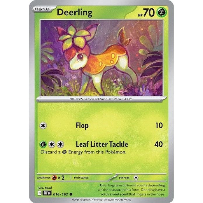 Image for Deerling (016/162) (TEF) - Pokemon