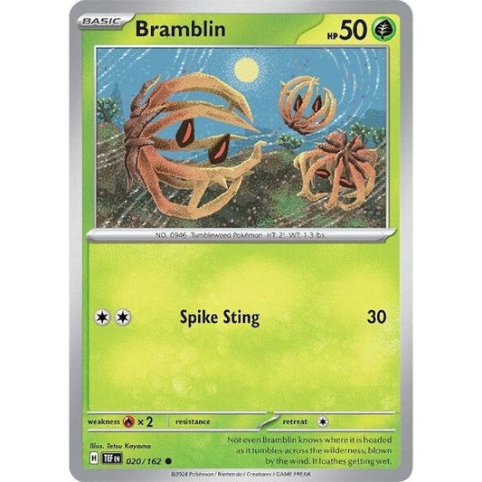 Image for Bramblin (020/162) (TEF) - Pokemon