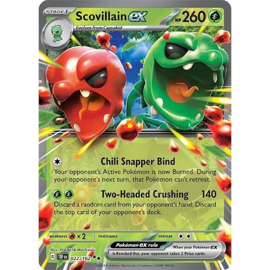 Image for Scovillain ex (022/162) (TEF) - Pokemon