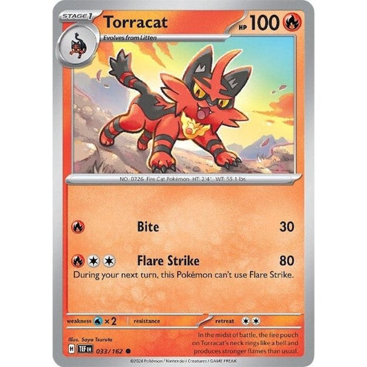 Image for Torracat (033/162) (TEF) - Pokemon
