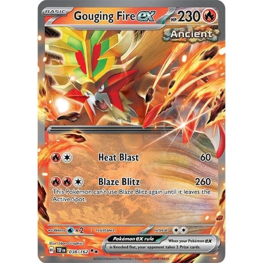 Image for Gouging Fire ex (038/162) (TEF) - Pokemon