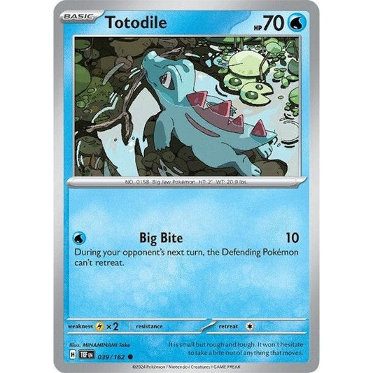 Image for Totodile (039/162) (TEF) - Pokemon