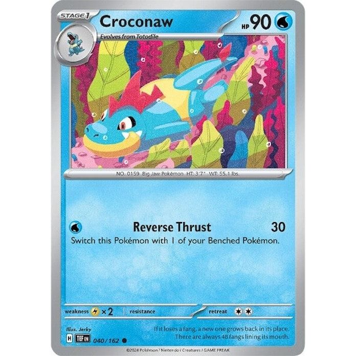 Image for Croconaw (040/162) (TEF) - Pokemon