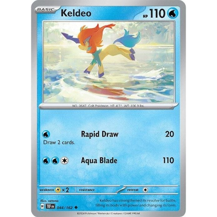 Image for Keldeo (044/162) (TEF) - Pokemon