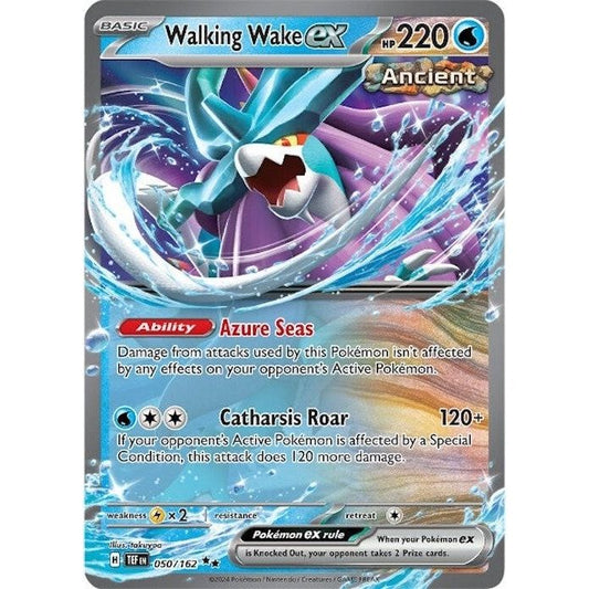 Image for Walking Wake ex (050/162) (TEF) - Pokemon